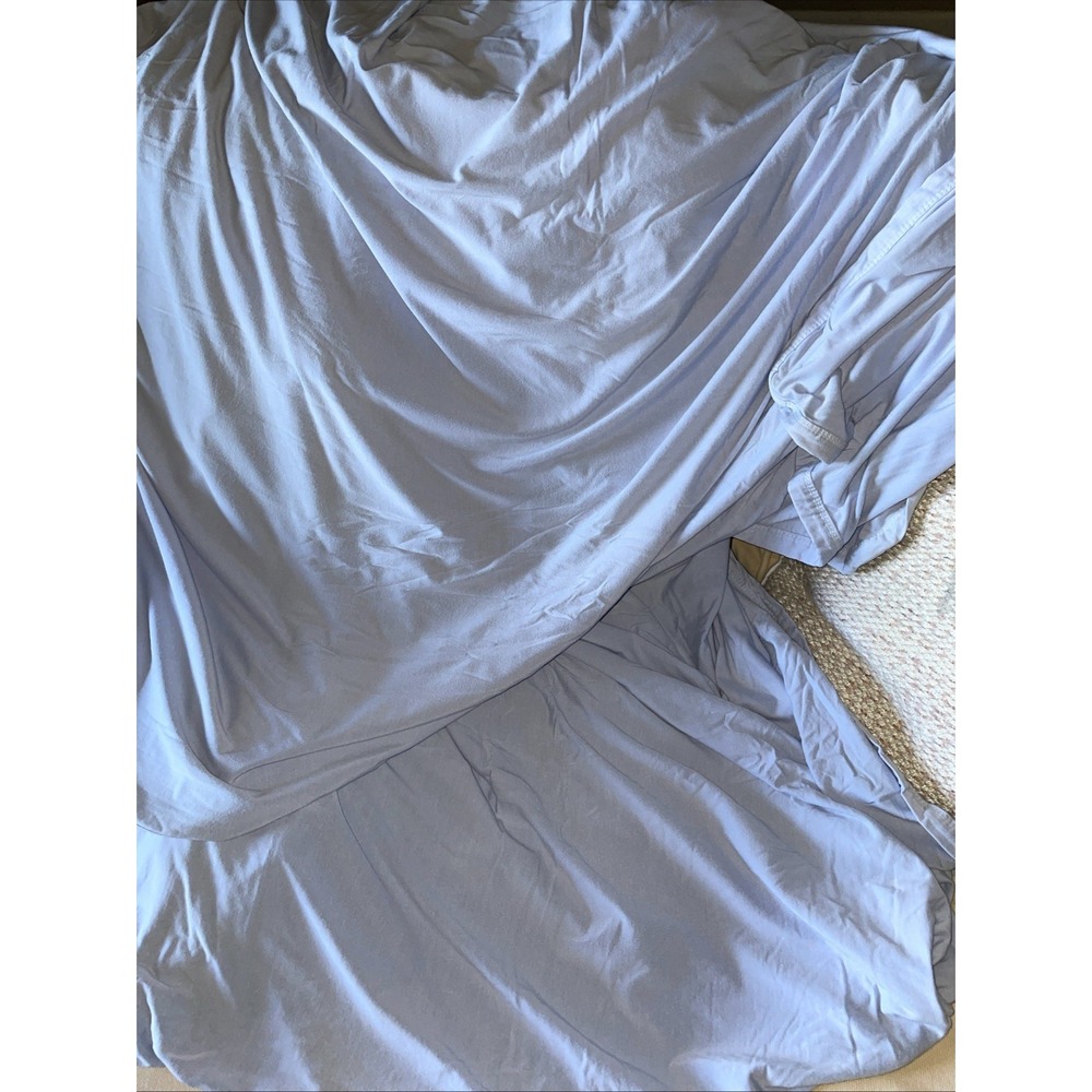 Purple brand soft stretch bamboo flat sheet KING CALIFORNIA KING